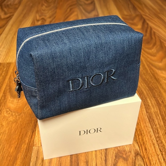 Dior Accessories - Dior denim pouch